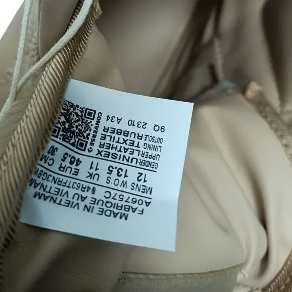 Rick Owens DRKSHDW x Converse TURBOWPN Sneakers in Beige Leather - Picture 6 of 8